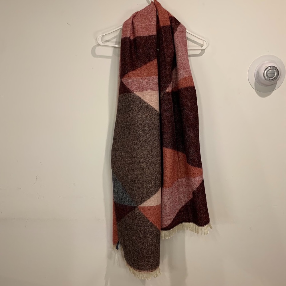 🧣Bizou Rust Rib Scarf